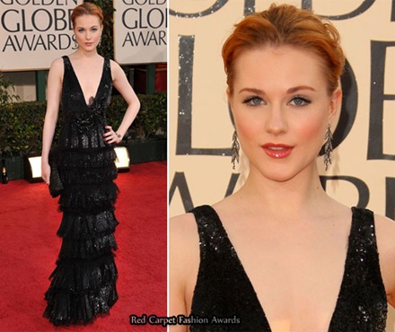GoldenGlobesEvanRachelWood