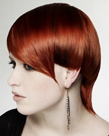 los colores de moda para tus cortes de cabello y peinados 2008 - 2009