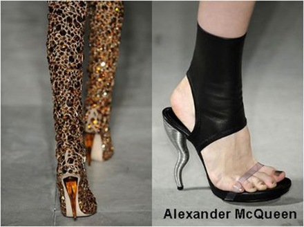 tacones altos Alexander McQueen