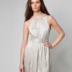 vestido plisado