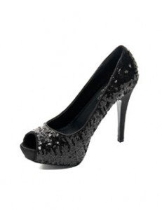 zapato lentejuela