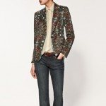 Rebajas zara blazer estampado