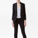 Rebajas zara blazer negro