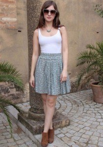 vestido flores