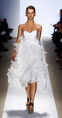 vestido de novia badgley-mischka