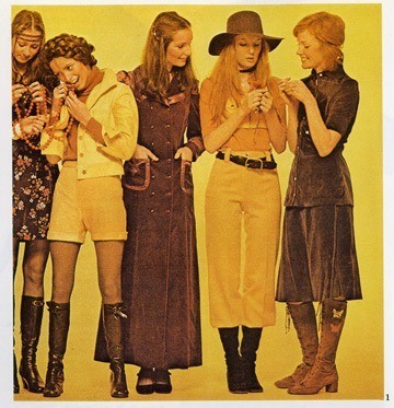 Moda de los 70: características, peinados y maquillaje