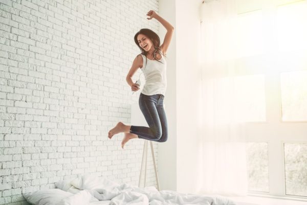 Foto con pose en movimiento