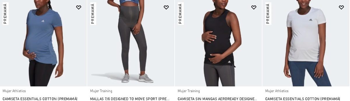 Camisetas y mallas Adidas Premamá