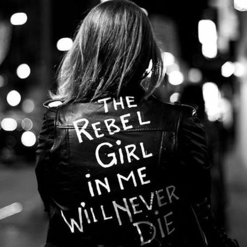 Cazadora de cuero GRUNGE