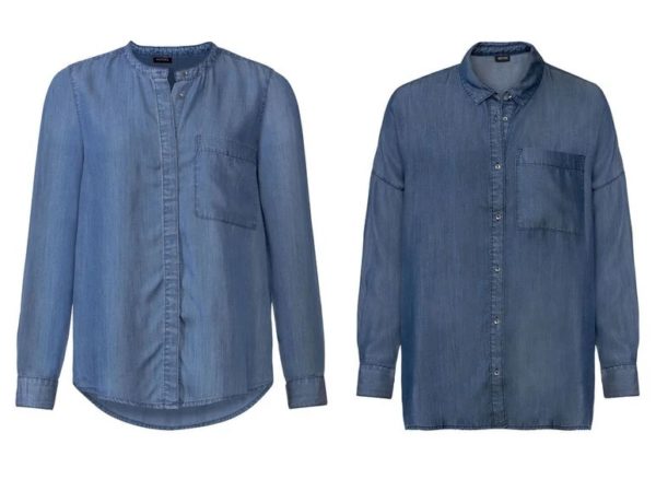 Catalogo lidl otoño invierno camisas denim 