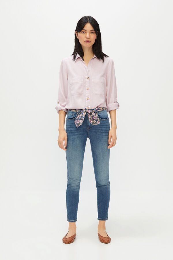 Como se llevan los vaqueros este verano vaqueros pitillo cortefiel 