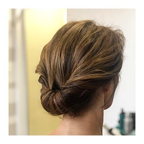 Peinado recogido para media melena