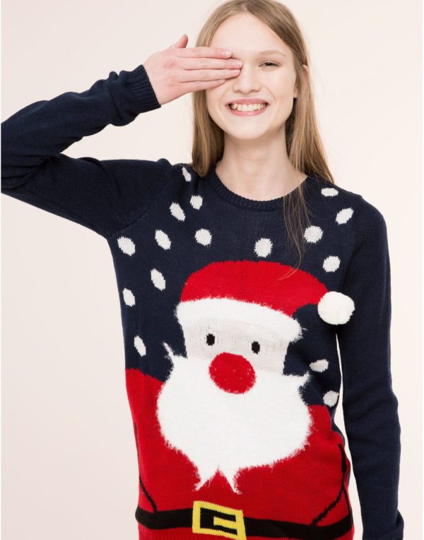 Jerseis navidad pull and bear santa claus 