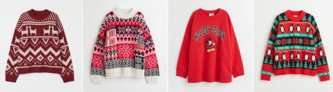 Jerséis de Navidad H&M