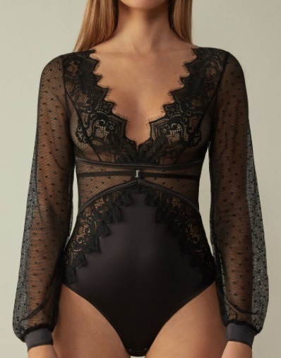 Body Manga Larga Silhouette Intimissimi