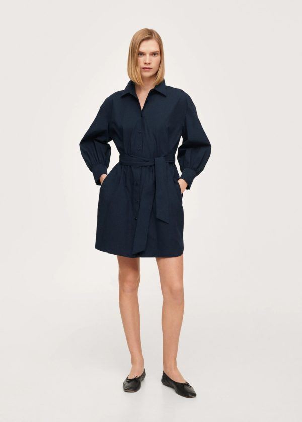 Mejores vestidos invitada boda comunion bautizo mango COMUNION vestido azul 