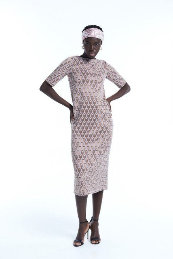 Mejores vestidos invitada boda comunion bautizo sfera vestido jaquard 