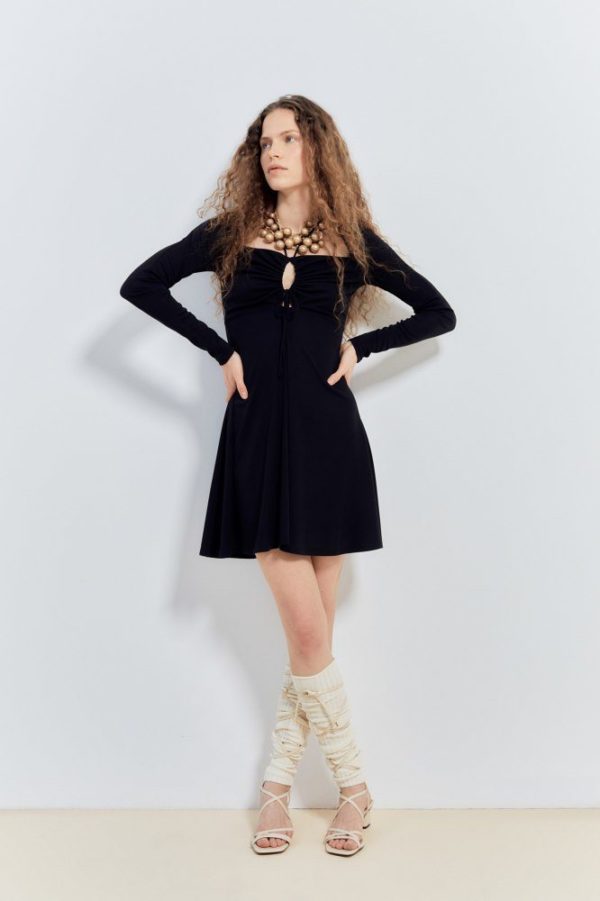 Mejores vestidos invitada boda comunion bautizo sfera vestido negro 