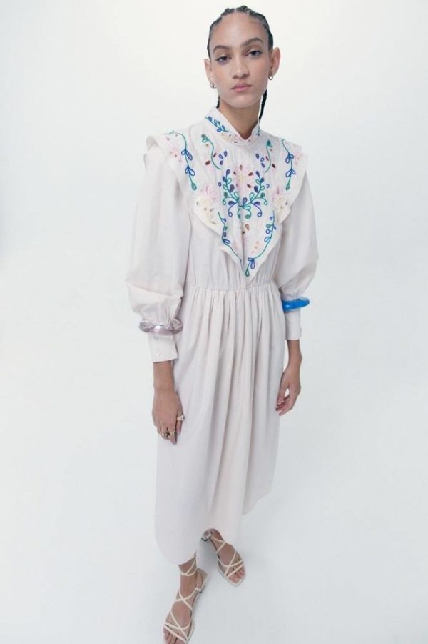 Mejores vestidos invitada boda comunion bautizo sfera vestido popelin 