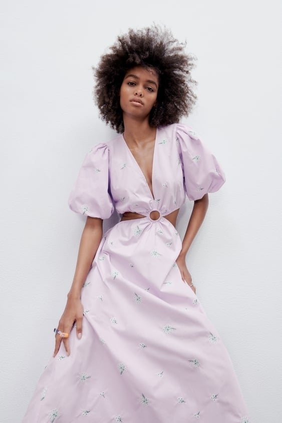 Mejores vestidos invitada boda comunion bautizo zara boda cut out 